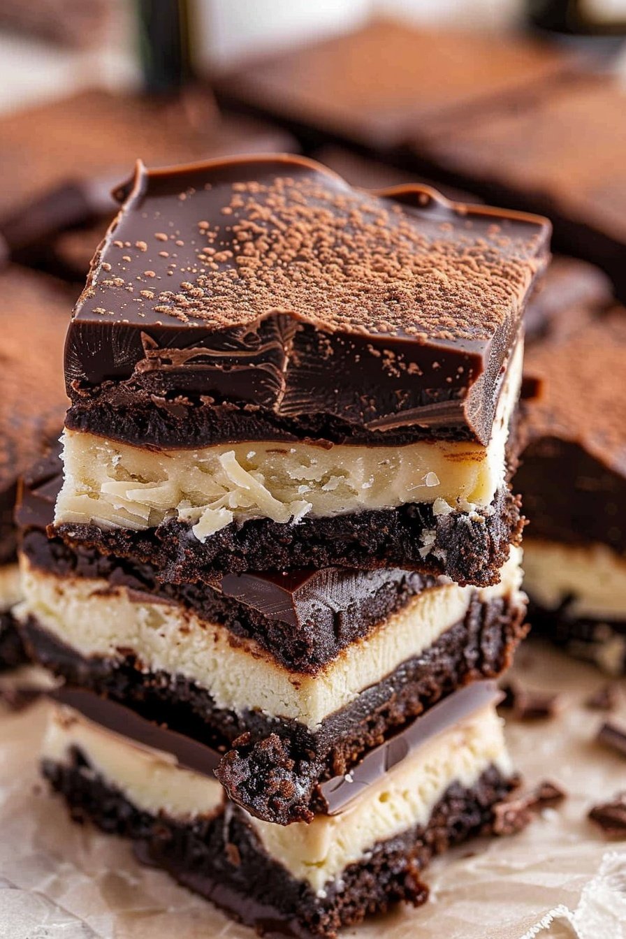 Irish Cream Chocolate Squares: Decadent Irish Cream Bliss