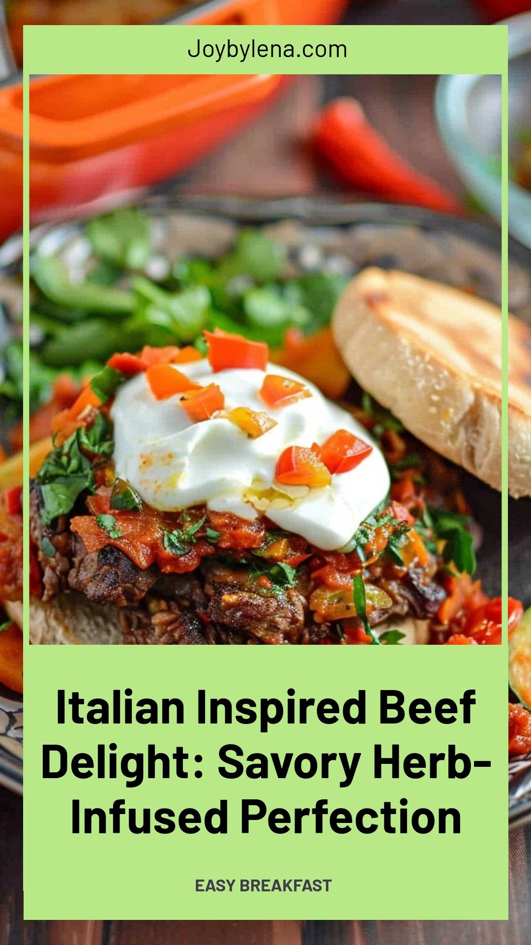 Italian Inspired Beef Delight: Savory Herb-Infused Perfection