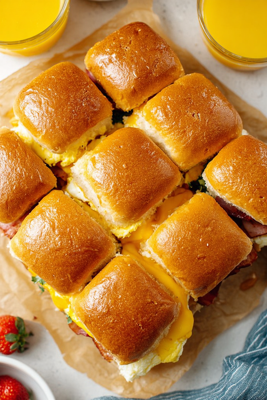 Mini Morning Sandwiches: Irresistibly rich and creamy