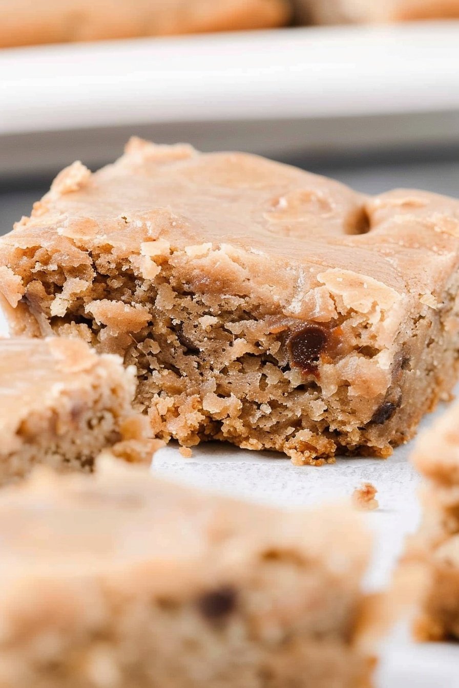 Moist Blondie Bars: Gooey golden perfection