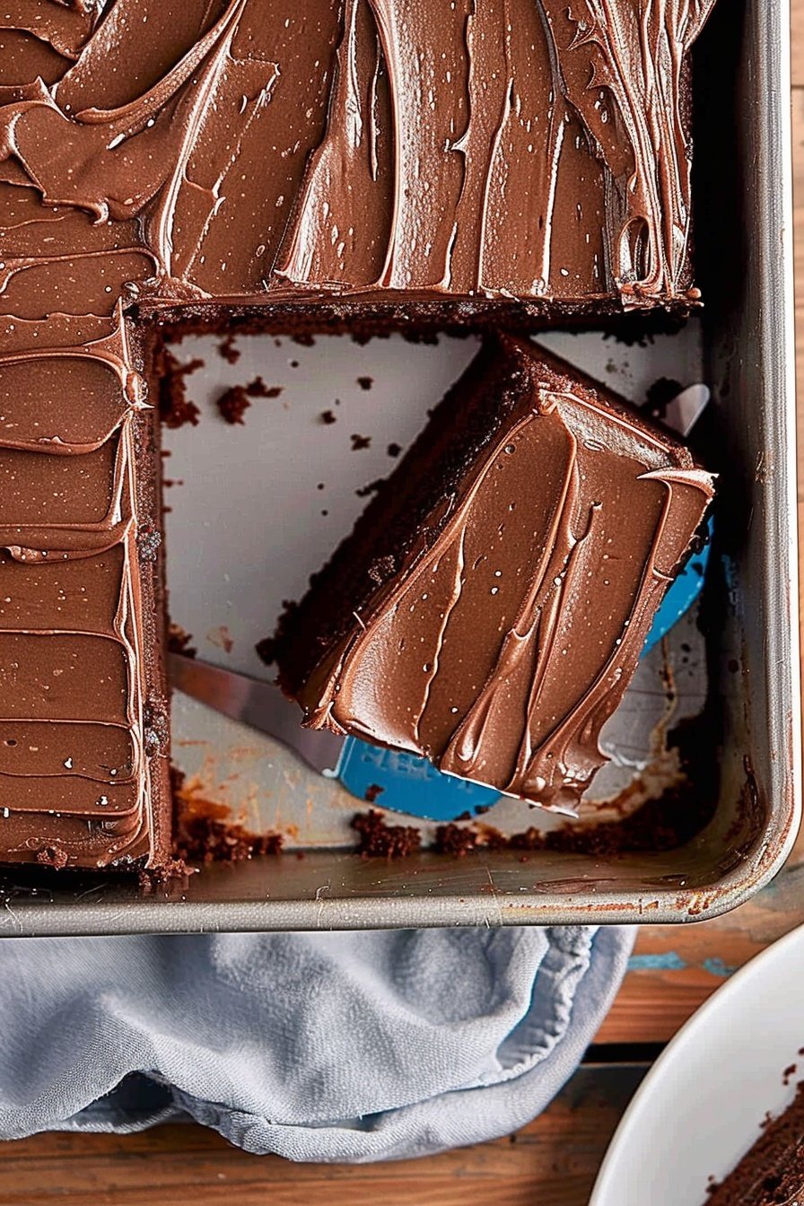 Moist Chocolate Layer Cake: Decadently rich chocolate indulgence