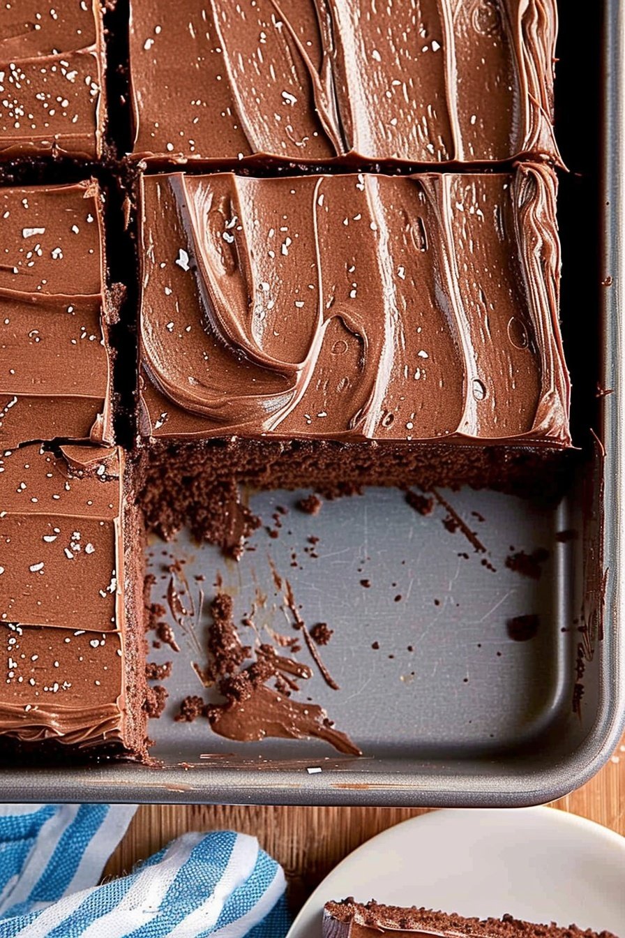 Moist Chocolate Layer Cake: Decadently rich chocolate indulgence