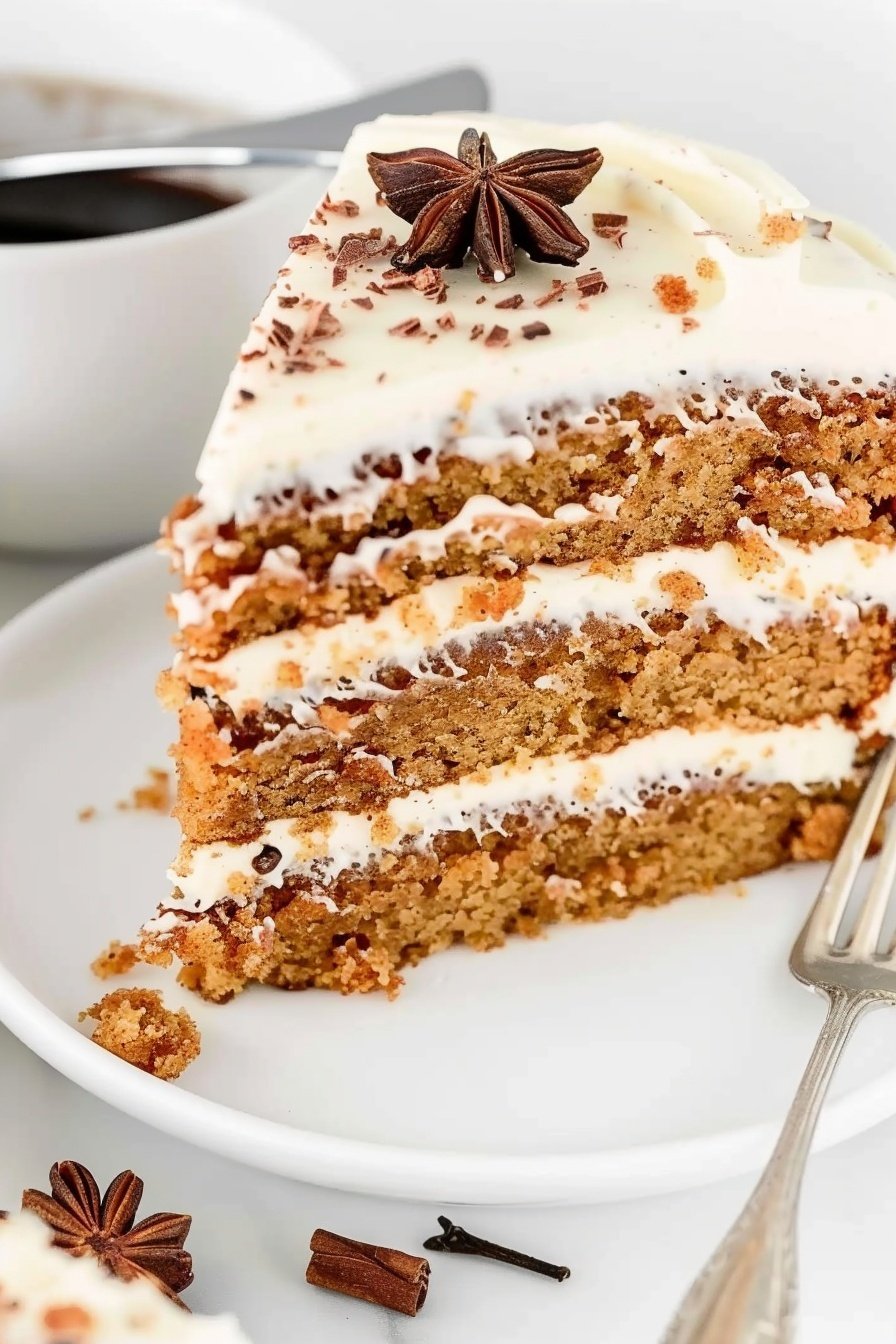 Moist Spiced Layer Cake: Warmly spiced, impossibly tender.