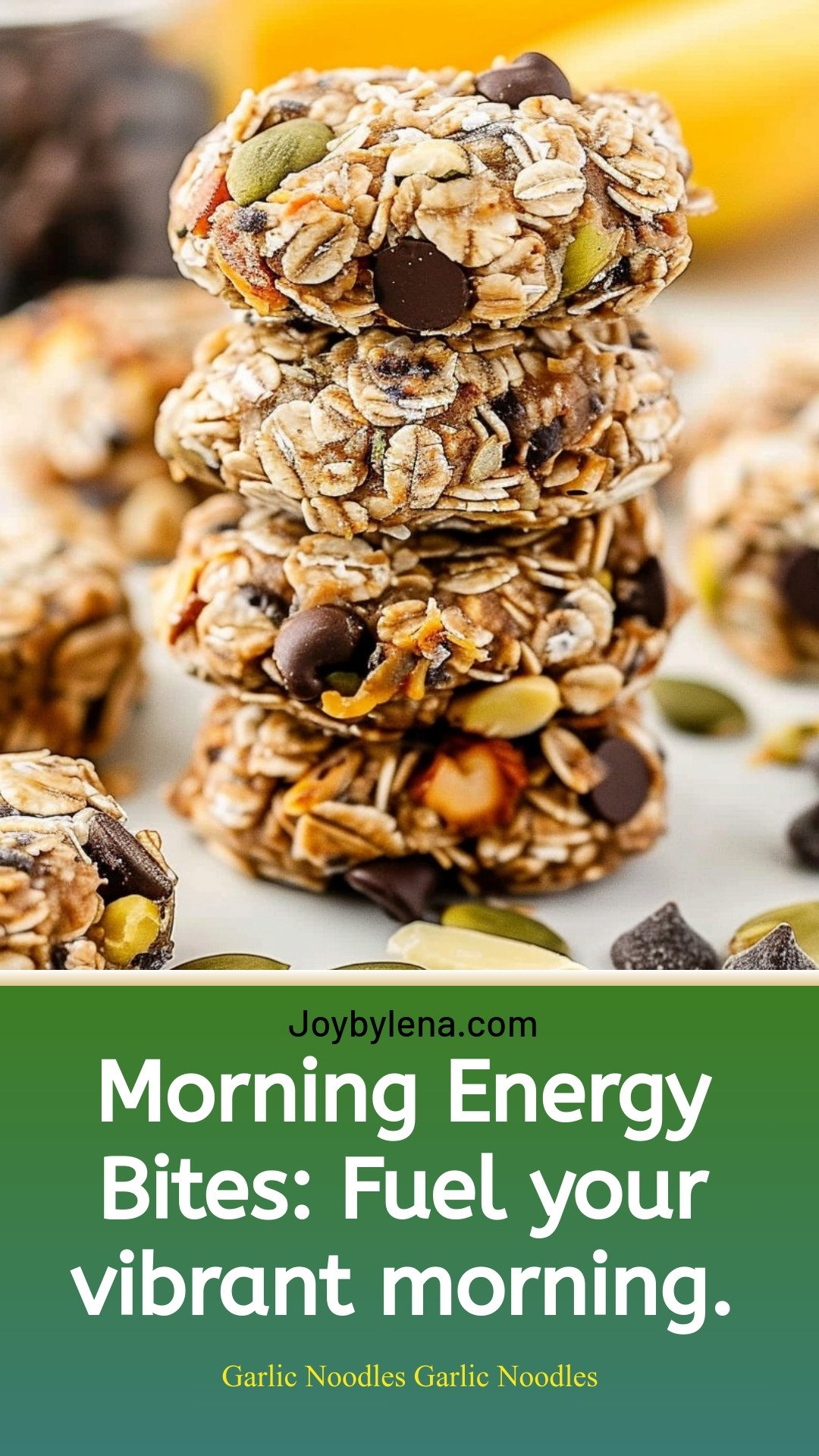 Morning Energy Bites: Fuel your vibrant morning.