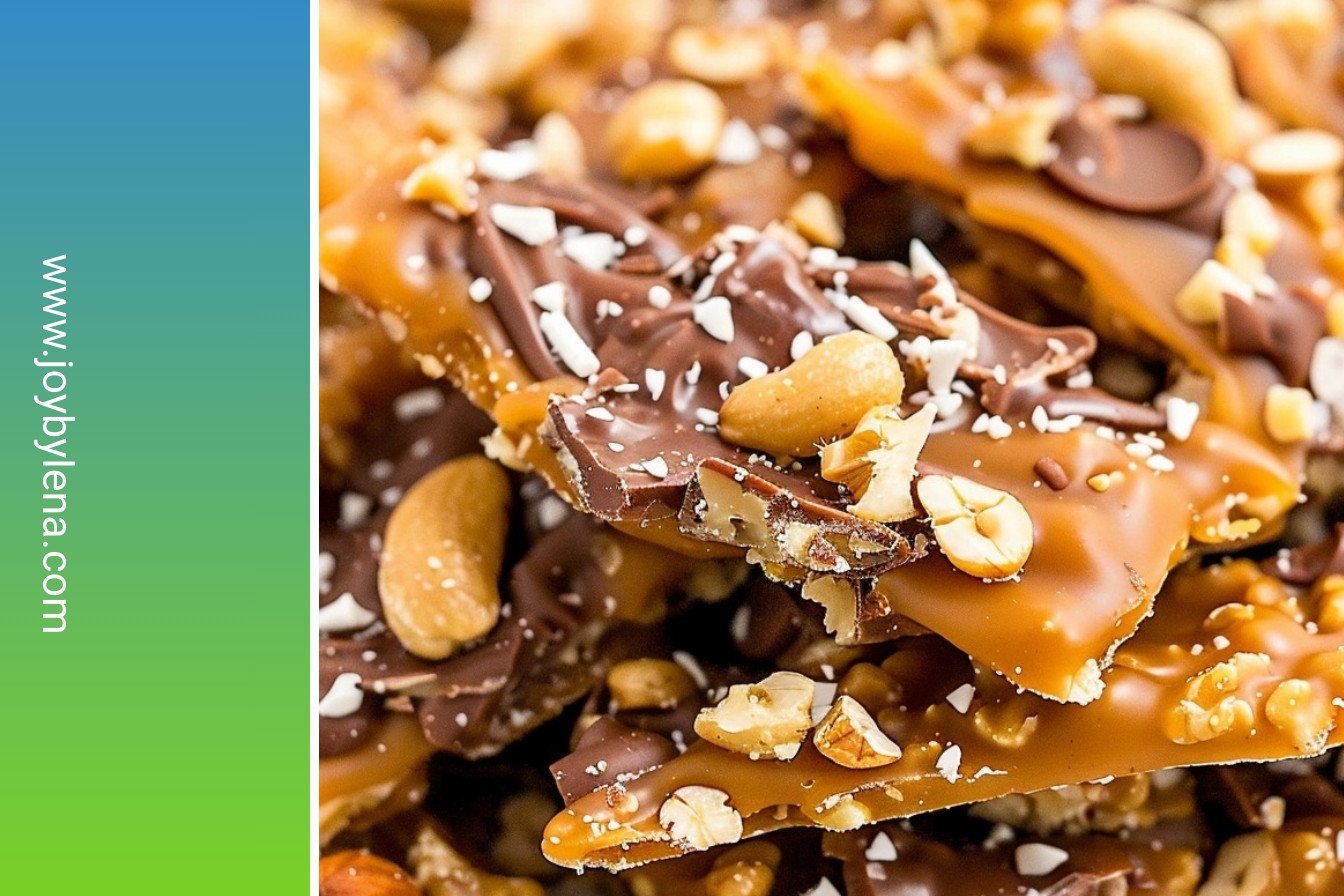 Nutty Brittle Crunch: Irresistibly nutty, perfectly crunchy.: