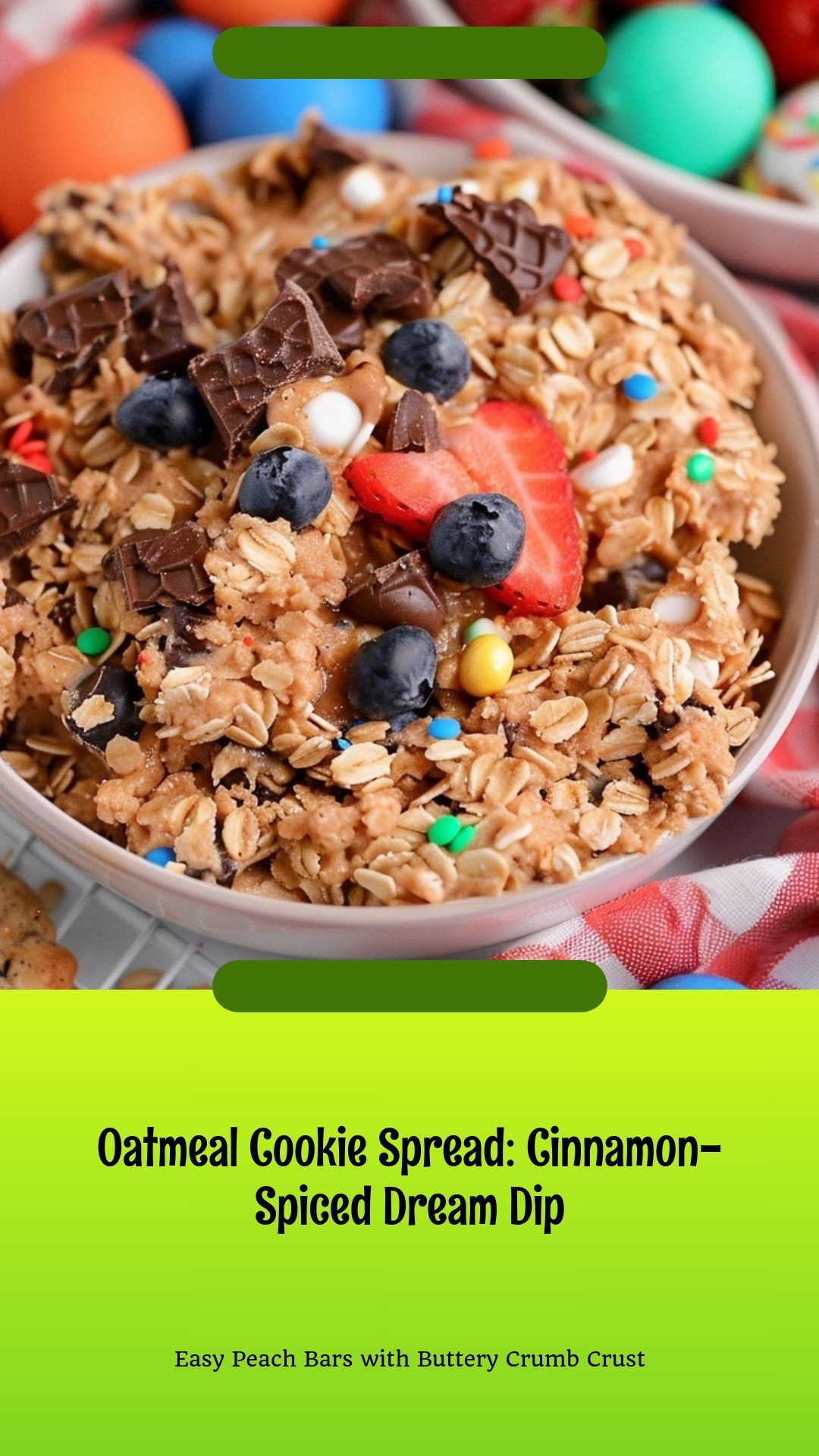 Oatmeal Cookie Spread: Cinnamon-Spiced Dream Dip