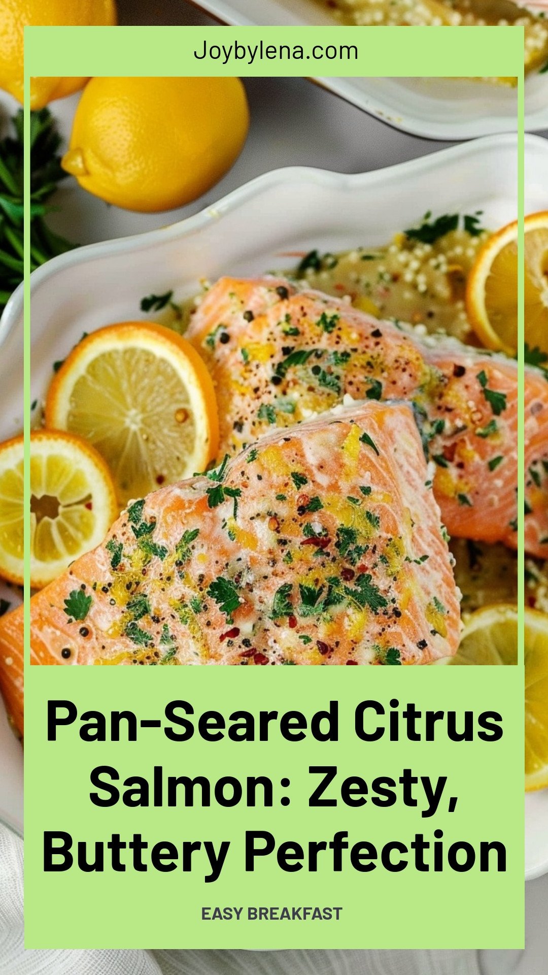 Pan-Seared Citrus Salmon: Zesty, Buttery Perfection