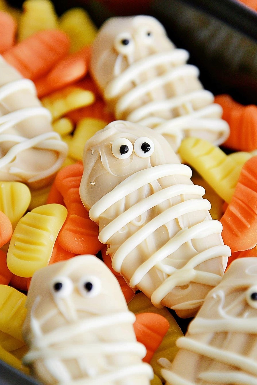 Peanut Butter Ghosts: Spooky, sweet, and irresistible.