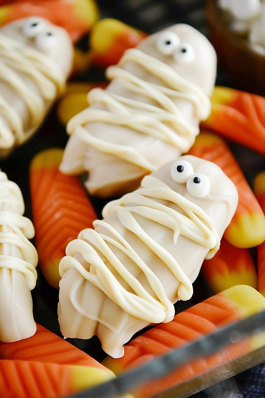 Peanut Butter Ghosts: Spooky, sweet, and irresistible.
