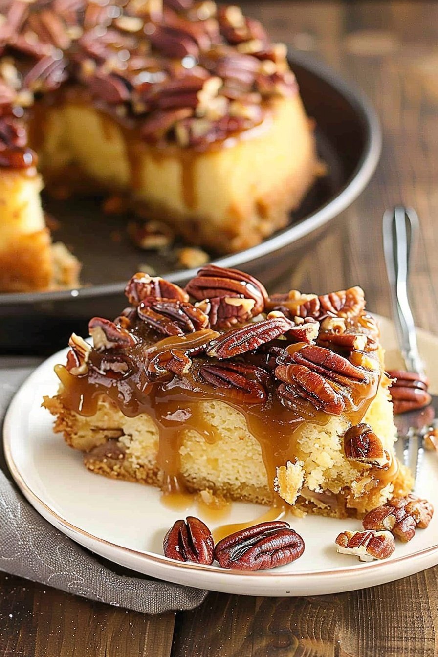 Pecan Caramel Delight: Gooey, nutty, pure bliss.