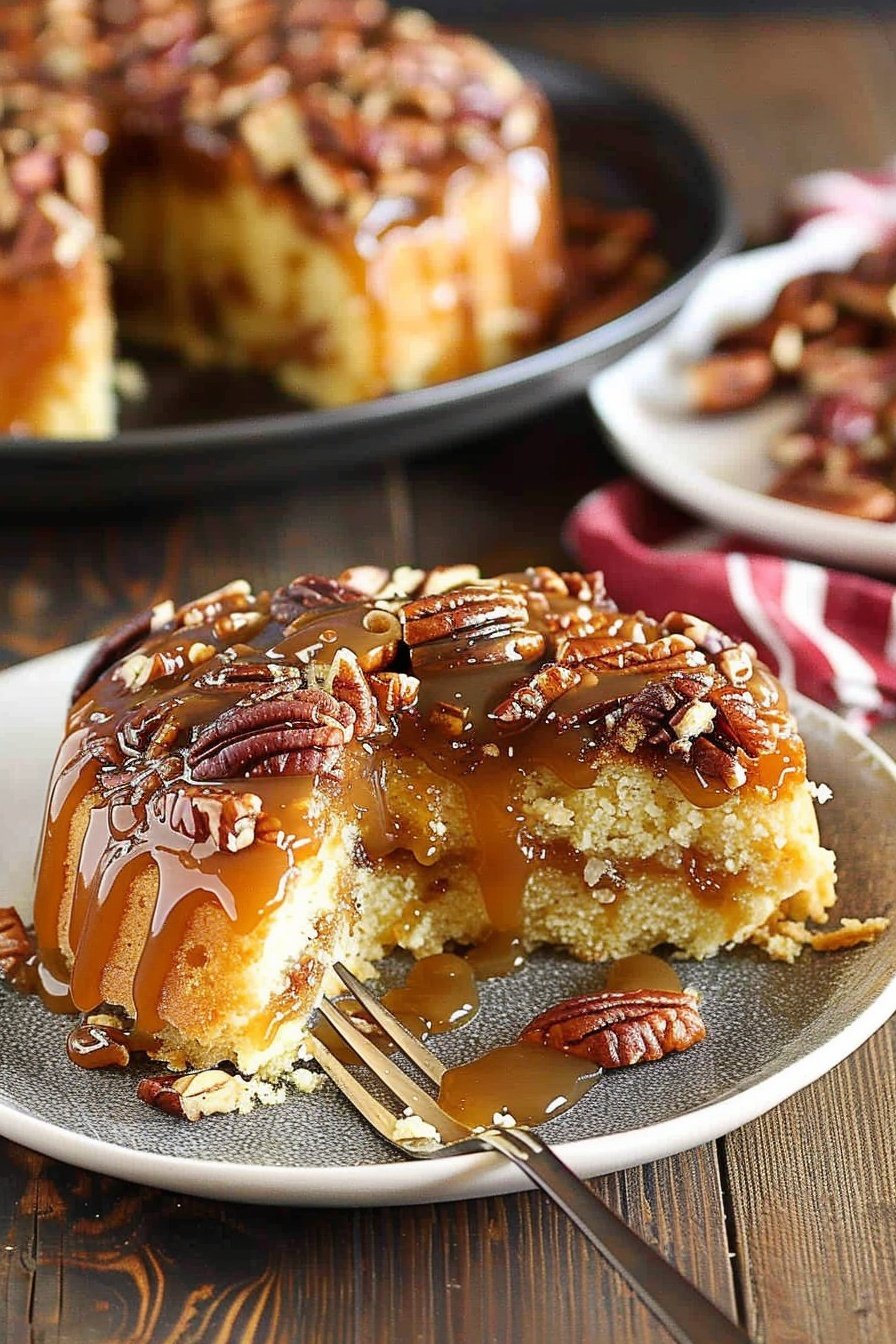 Pecan Caramel Delight: Gooey, nutty, pure bliss.