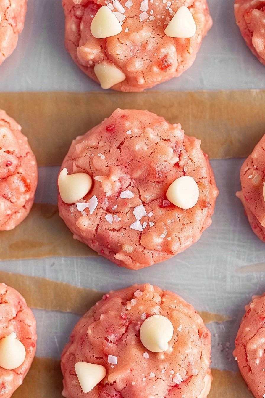 Pink Bliss Bites: A burst of berry heaven.