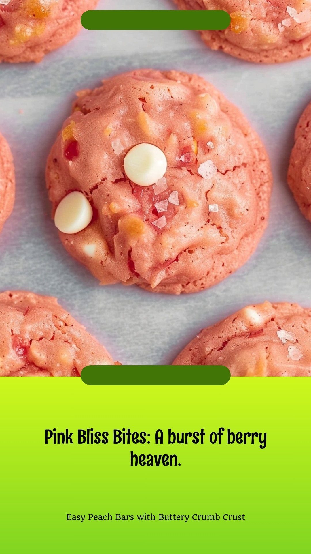 Pink Bliss Bites: A burst of berry heaven.