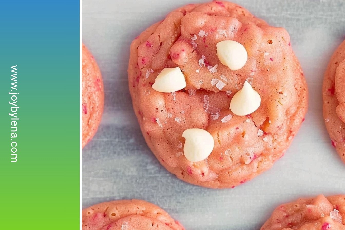 Pink Bliss Bites: A burst of berry heaven.: