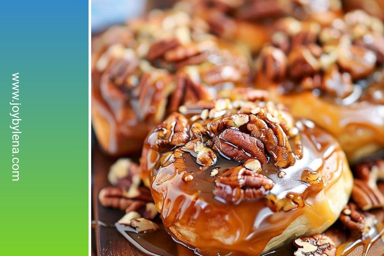 Quick Caramel Pecan Buns: Oozing with gooey goodness.: