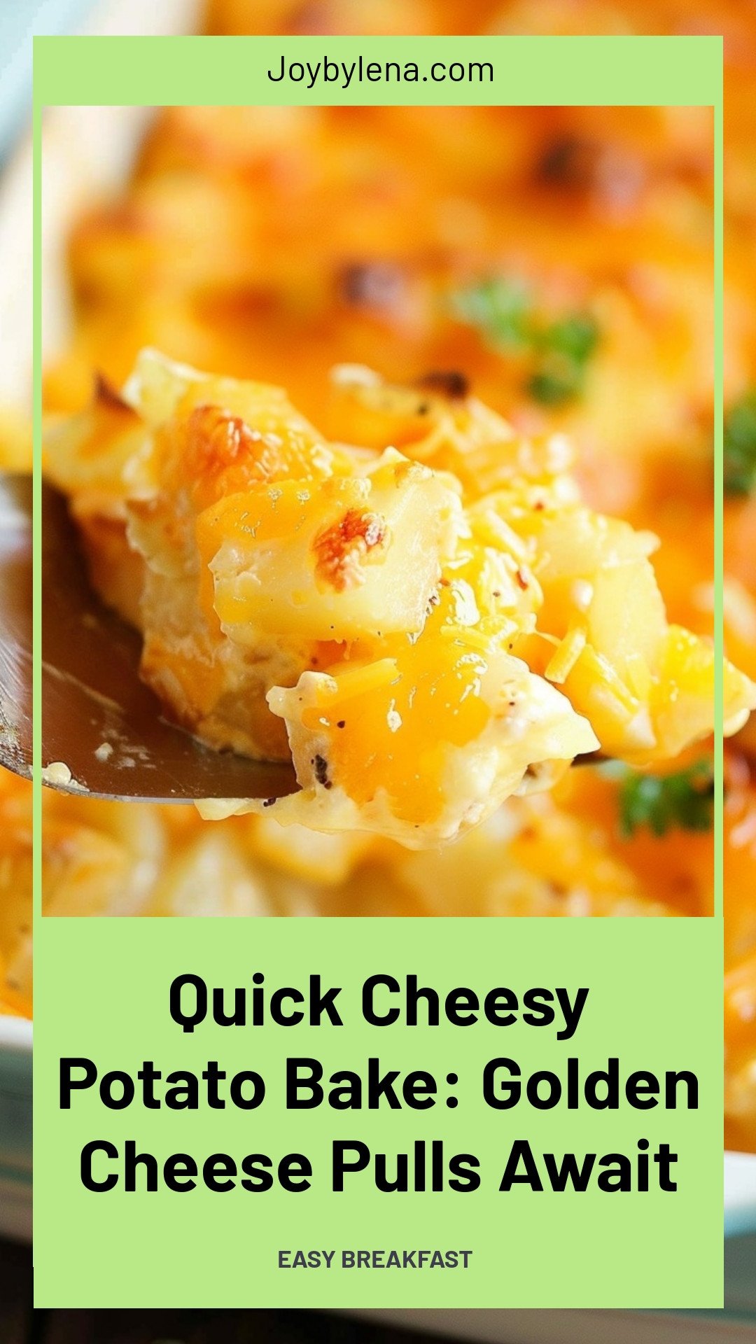 Quick Cheesy Potato Bake: Golden Cheese Pulls Await