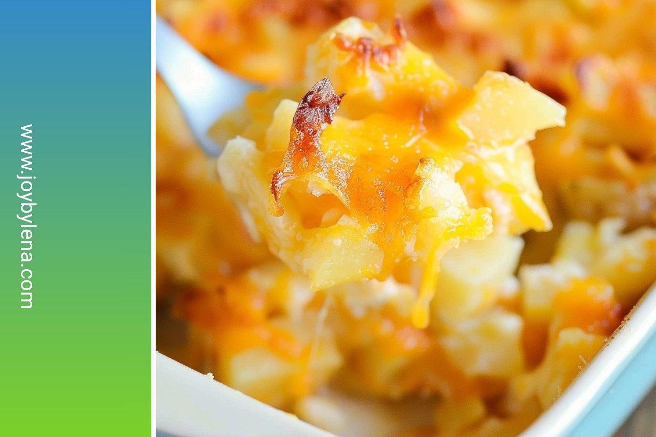 Quick Cheesy Potato Bake: Golden Cheese Pulls Await: