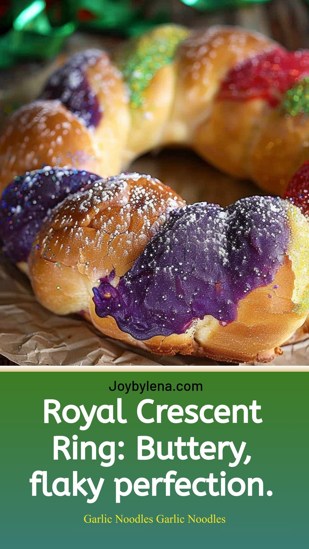 Royal Crescent Ring: Buttery, flaky perfection.