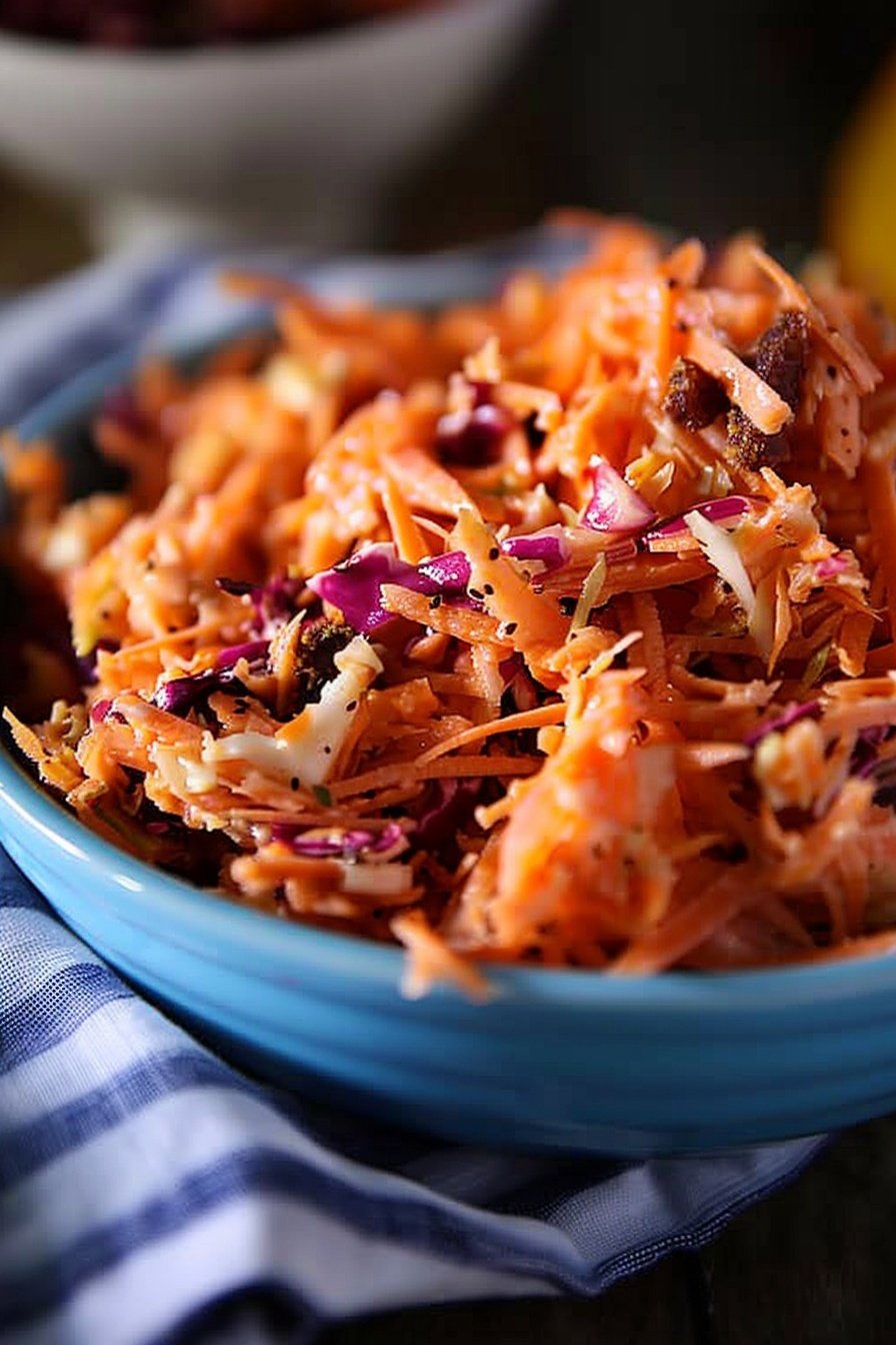 Ruby Root Slaw: A vibrant, crunchy delight.