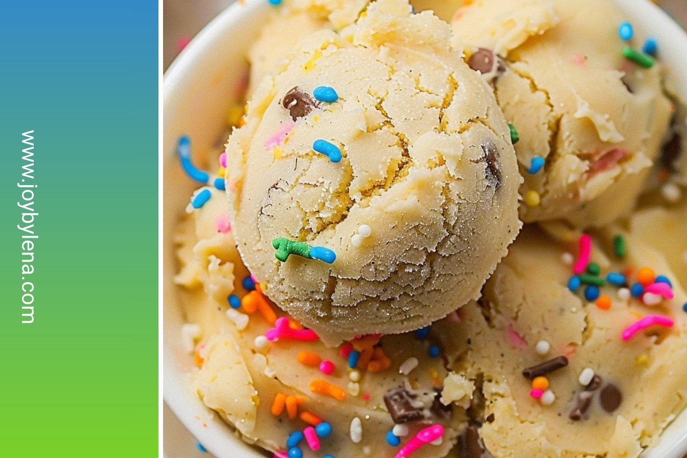 Safe-to-Eat Cookie Dough: Irresistibly edible raw bliss: