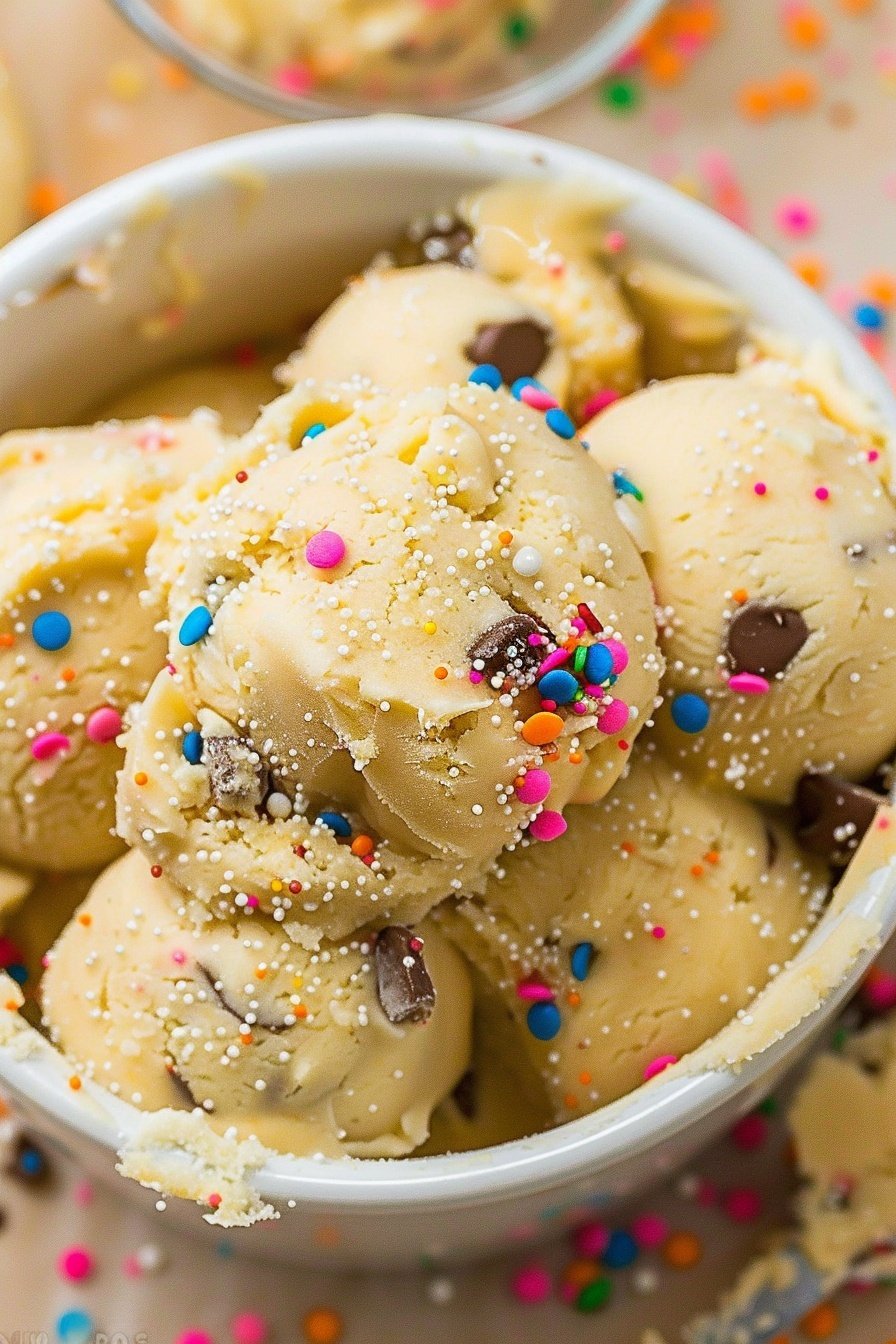 Safe-to-Eat Cookie Dough: Irresistibly edible raw bliss