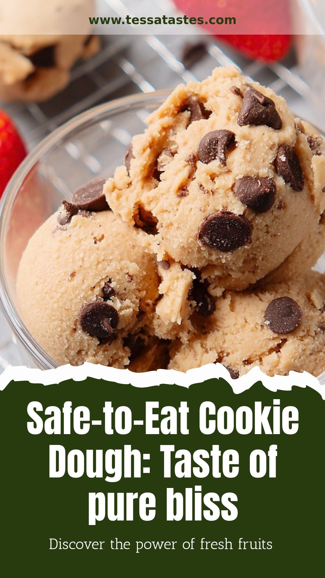 Safe-to-Eat Cookie Dough: Taste of pure bliss