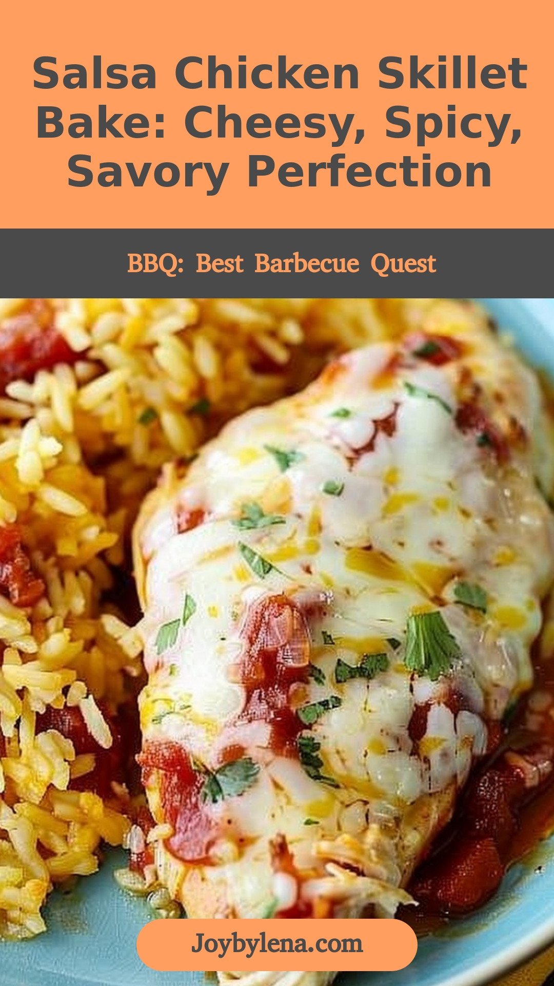 Salsa Chicken Skillet Bake: Cheesy, Spicy, Savory Perfection