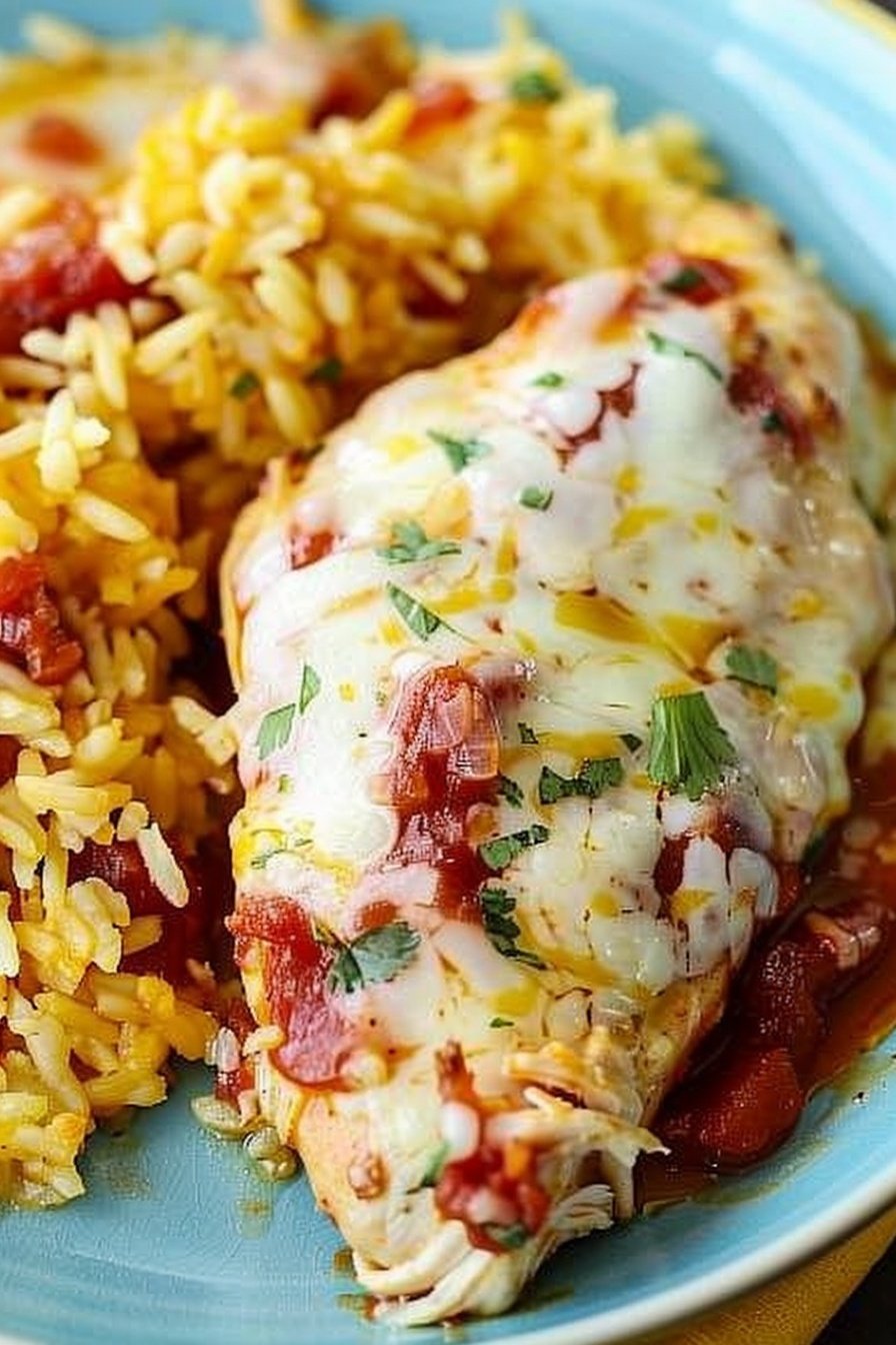 Salsa Chicken Skillet Bake: Cheesy, Spicy, Savory Perfection