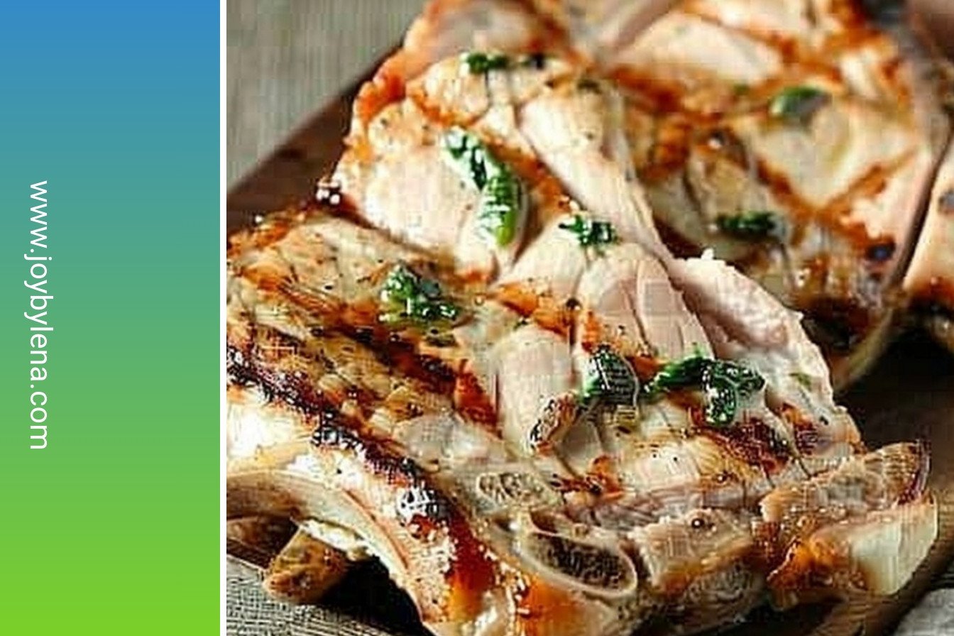 Savory Brined Pork: Juicy, salt-kissed perfection.: