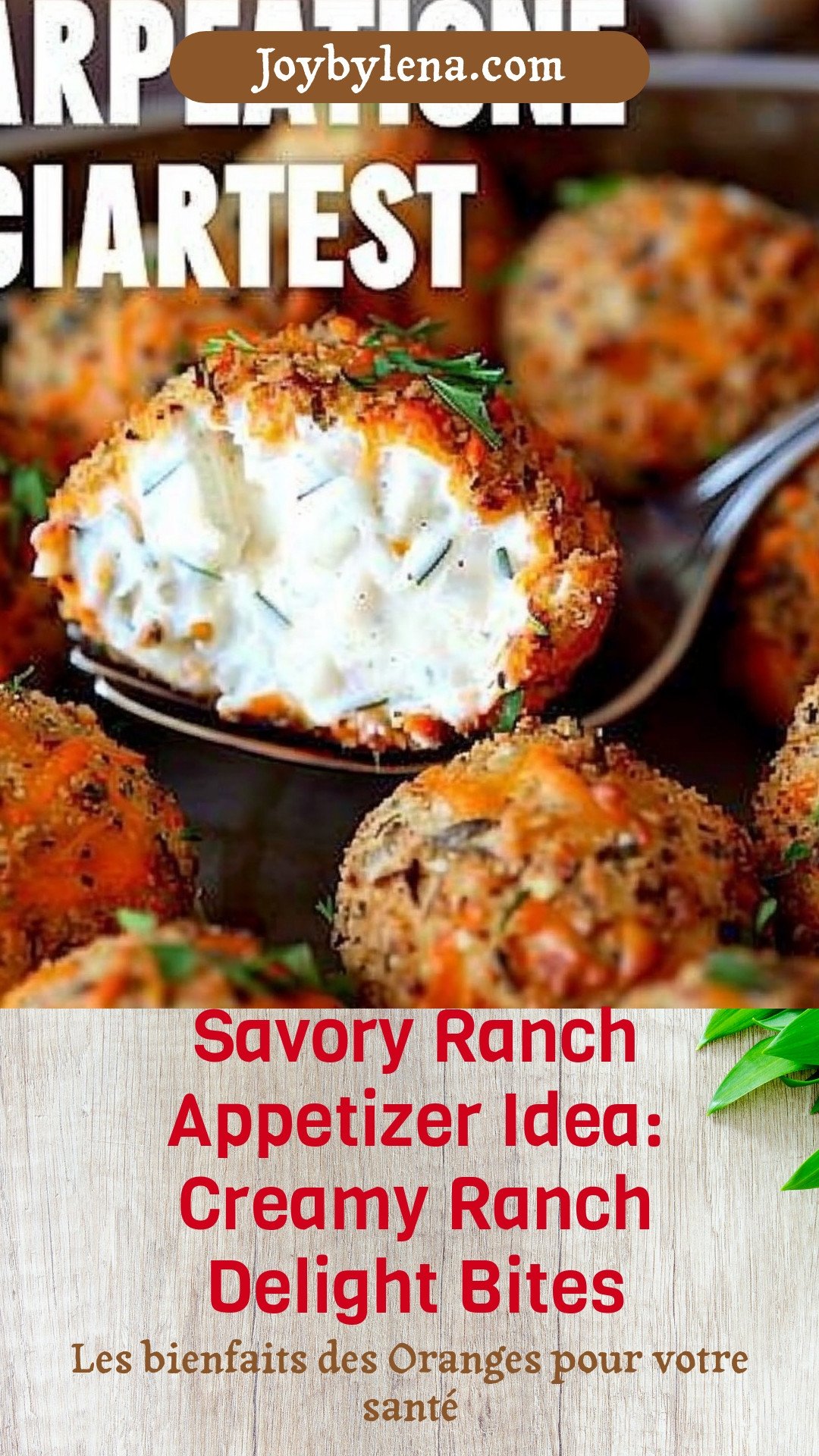 Savory Ranch Appetizer Idea: Creamy Ranch Delight Bites