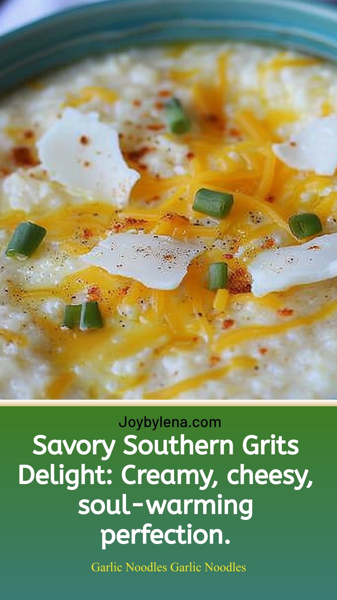 Savory Southern Grits Delight: Creamy, cheesy, soul-warming perfection.