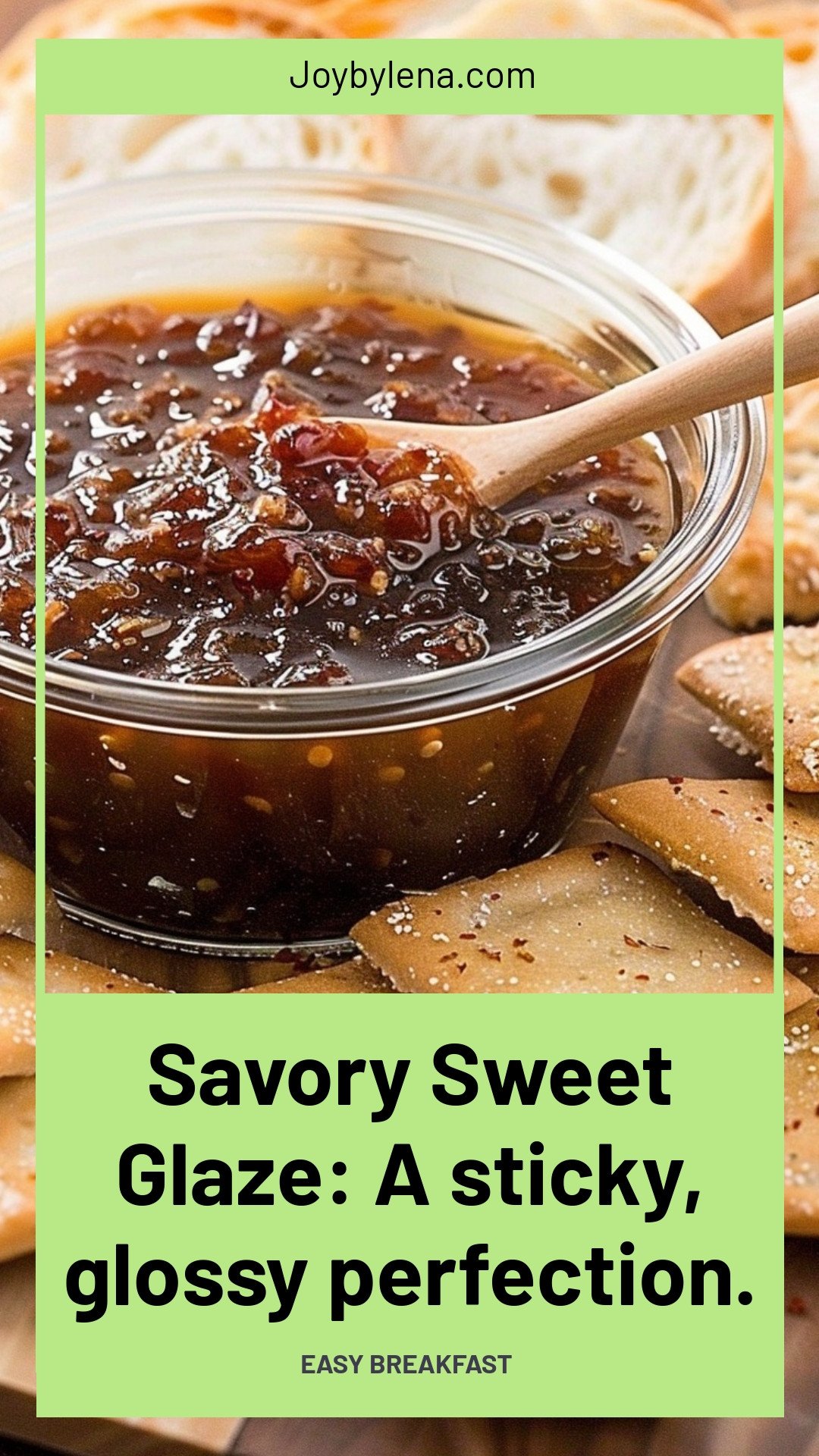 Savory Sweet Glaze: A sticky, glossy perfection.