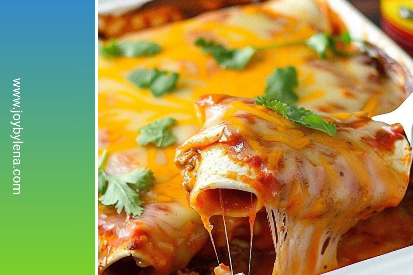 Simple Beef Enchilada Dinner: Savory, cheesy, irresistible perfection.: