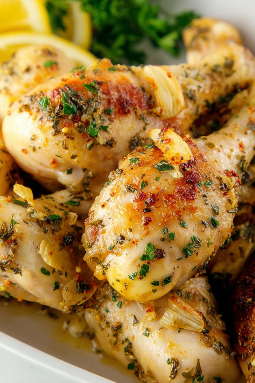 Simple Roasted Chicken Legs: Savory and succulent perfection