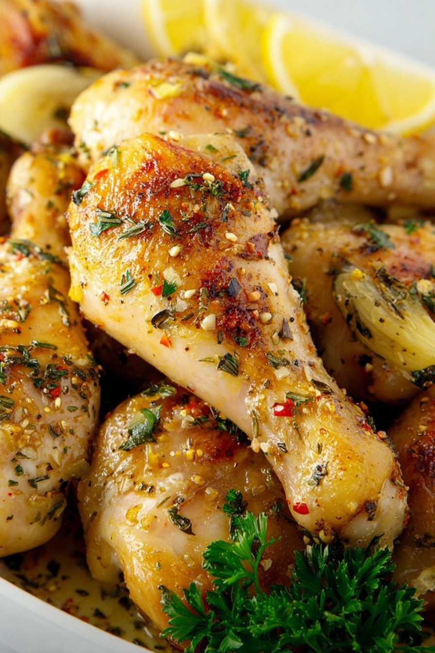 Simple Roasted Chicken Legs: Savory and succulent perfection