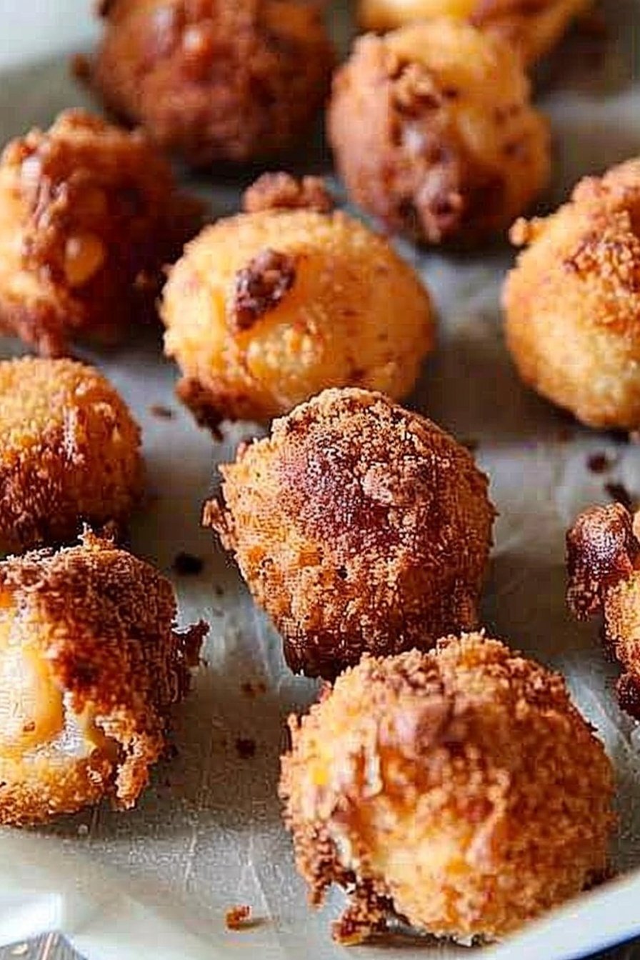 Southern Cheese Bites: Crispy, gooey, irresistible perfection.