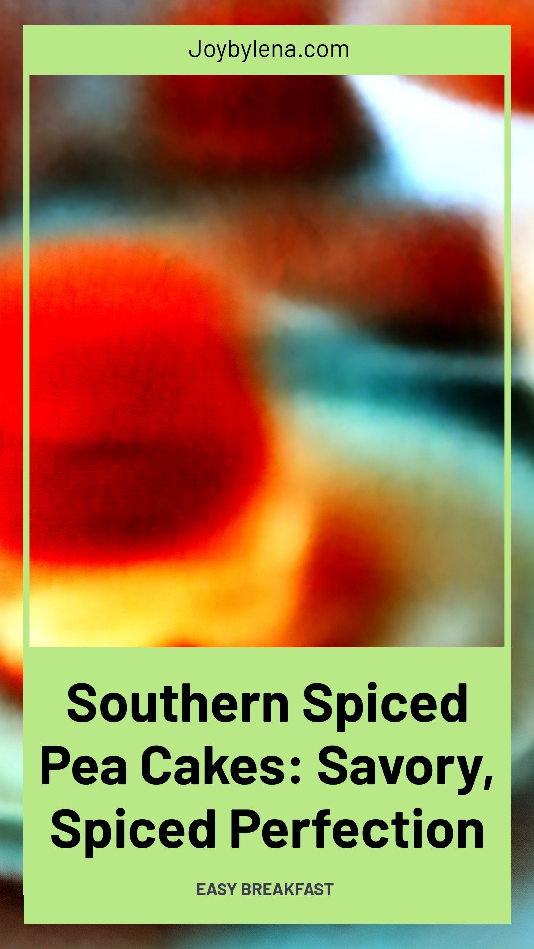 Southern Spiced Pea Cakes: Savory, Spiced Perfection