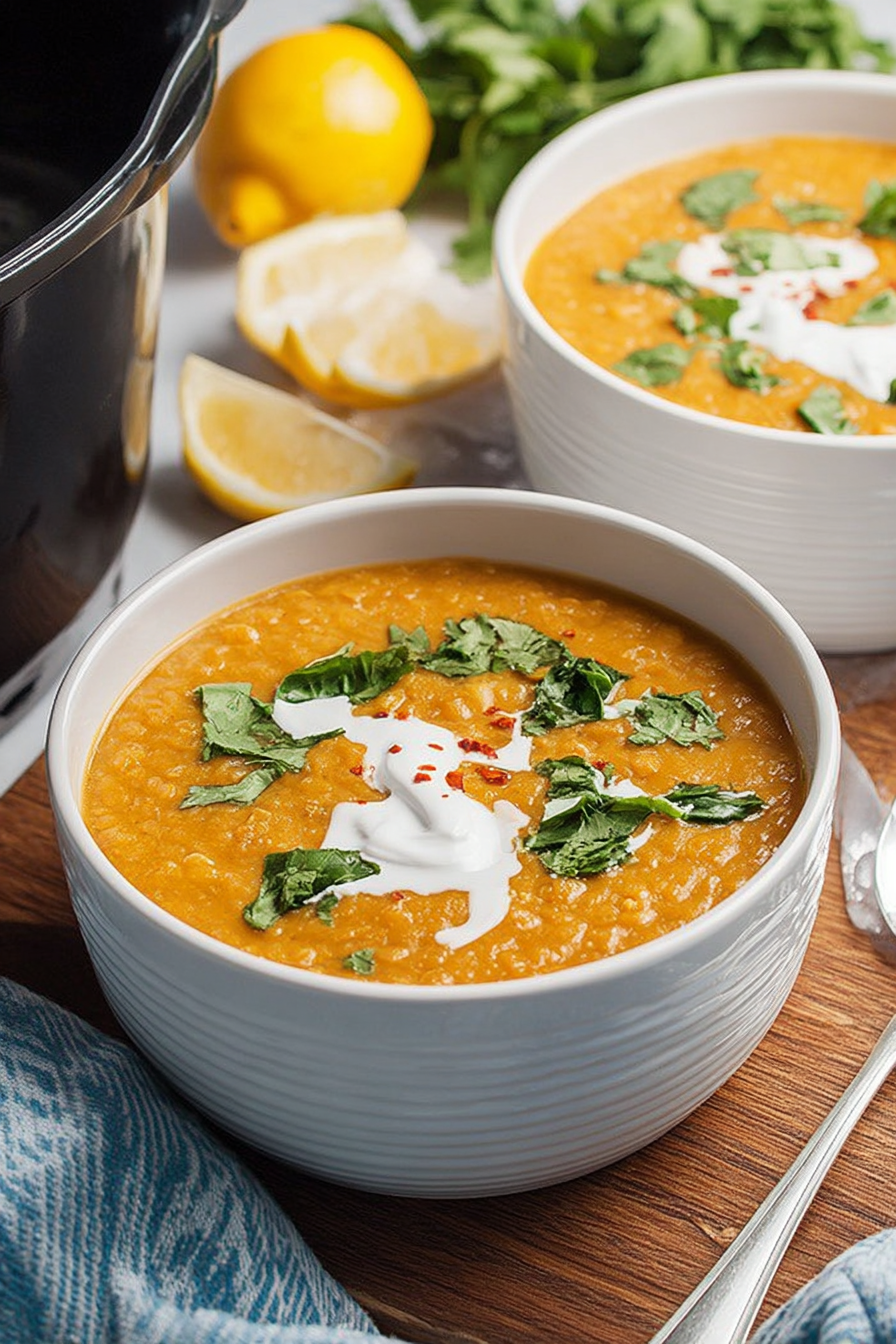 Spiced Red Lentil Comfort: Taste of pure bliss