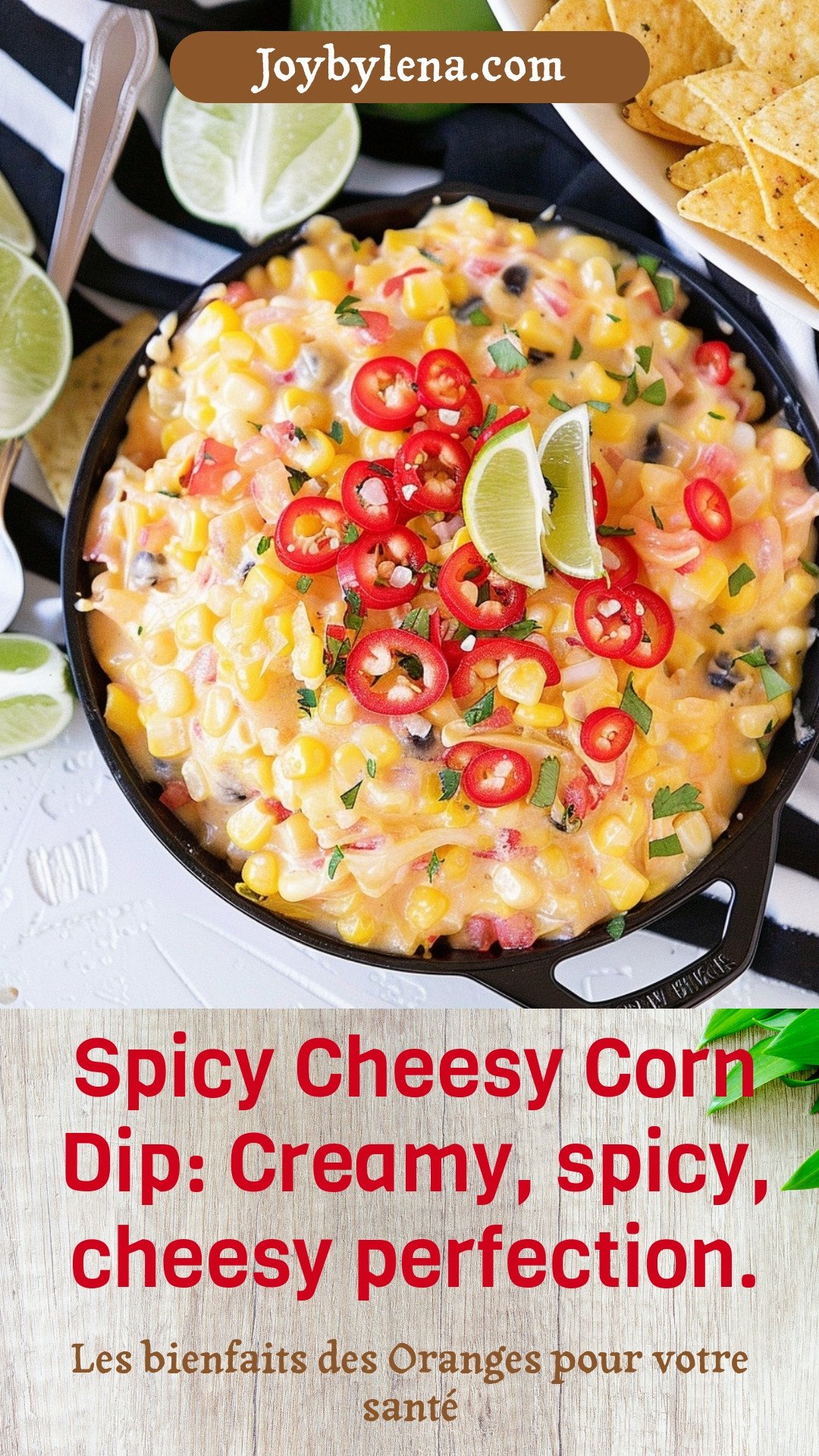 Spicy Cheesy Corn Dip: Creamy, spicy, cheesy perfection.