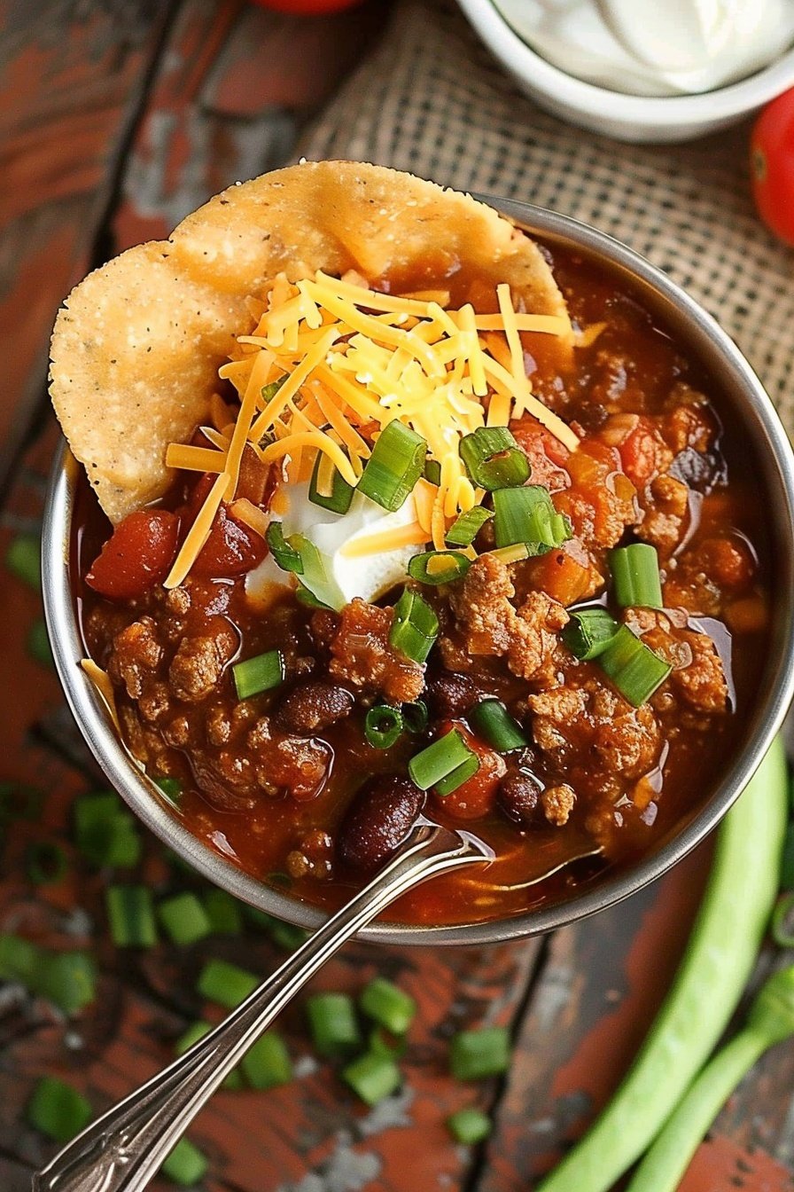 Spicy Tomato Cocktail Chili: A fiery, tangy kick.