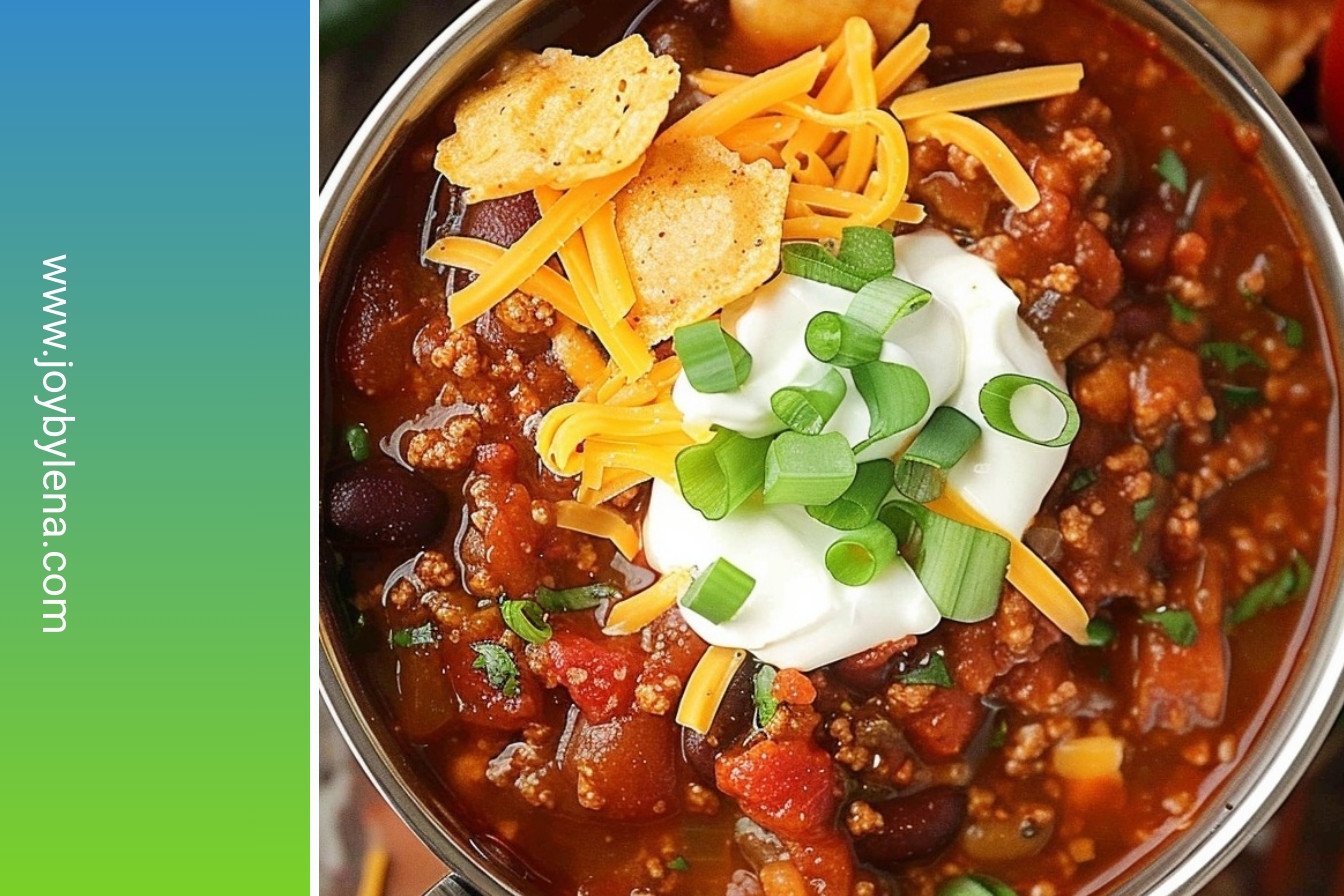 Spicy Tomato Cocktail Chili: A fiery, tangy kick.:
