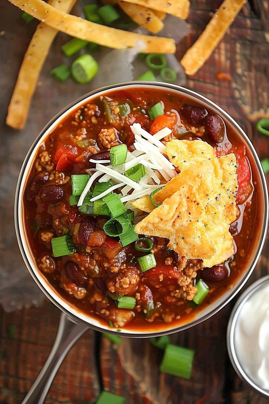 Spicy Tomato Cocktail Chili: A fiery, tangy kick.