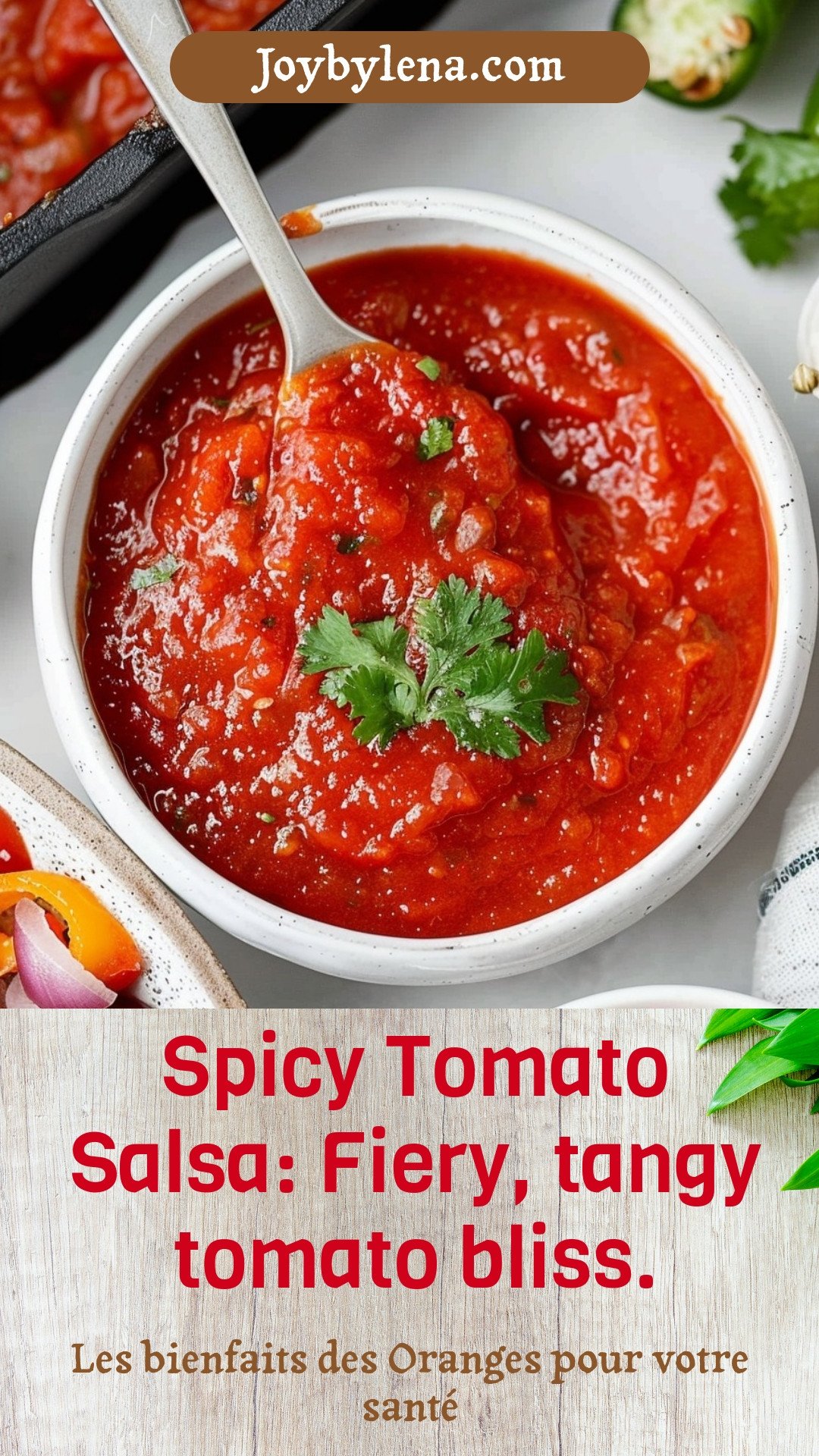 Spicy Tomato Salsa: Fiery, tangy tomato bliss.