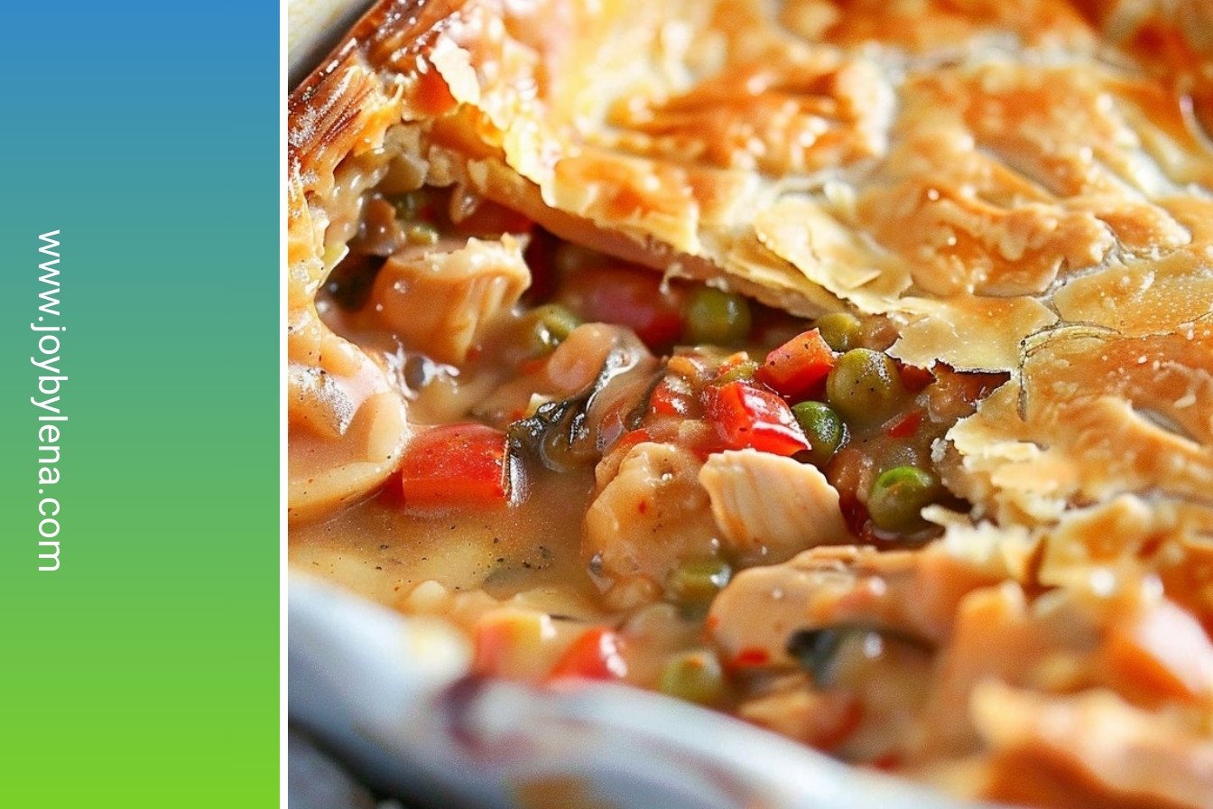 Spicy Turkey Pot Pie: Flaky, Spicy, Savory Goodness: