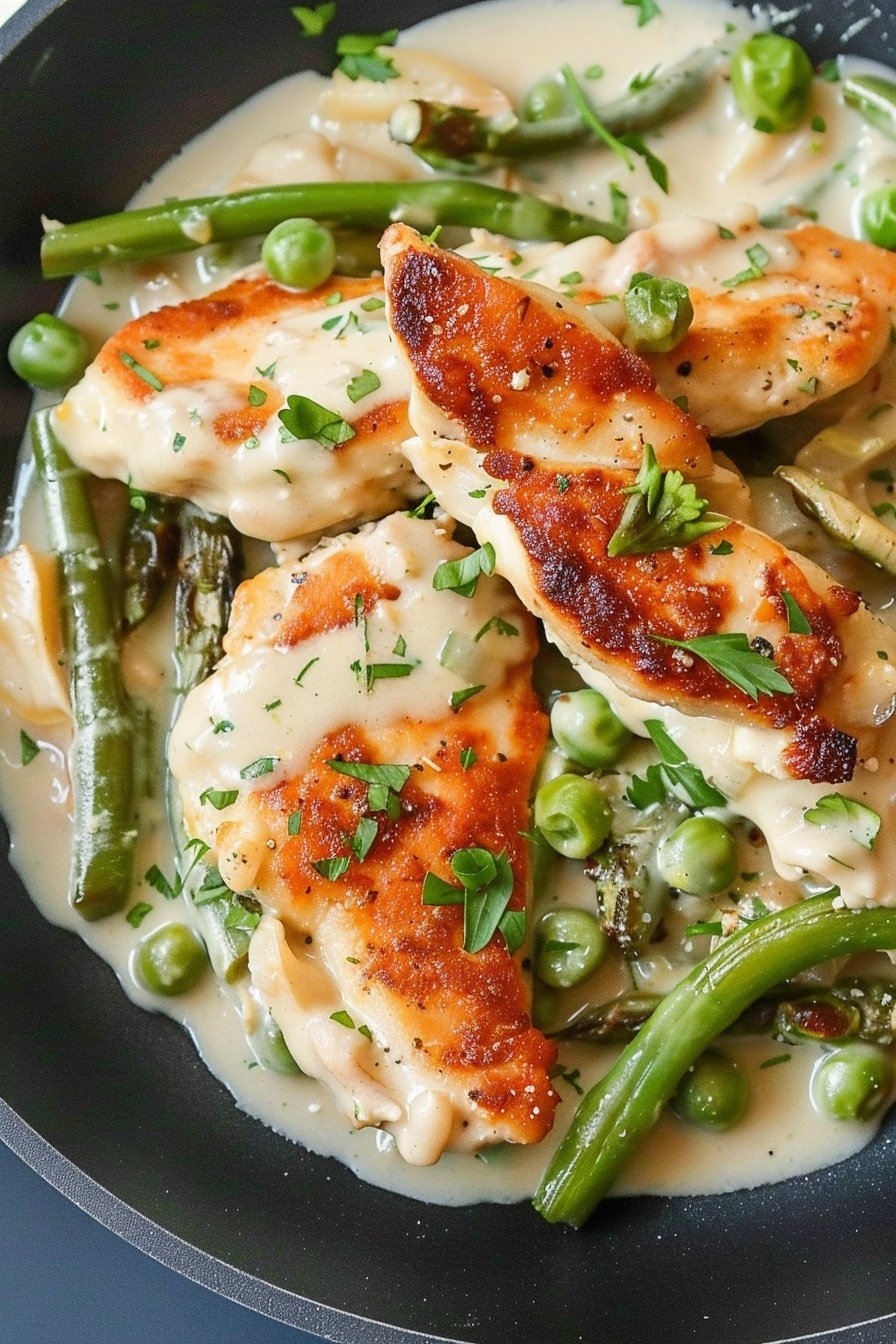 Springtime Skillet Supper: Savory Spring Bounty