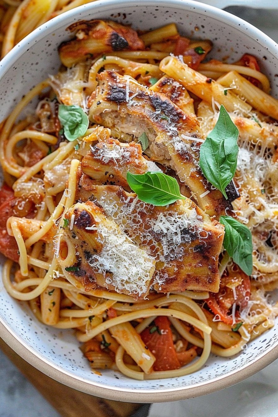Summer Garden Pasta Bake: Sun-drenched cheesy perfection