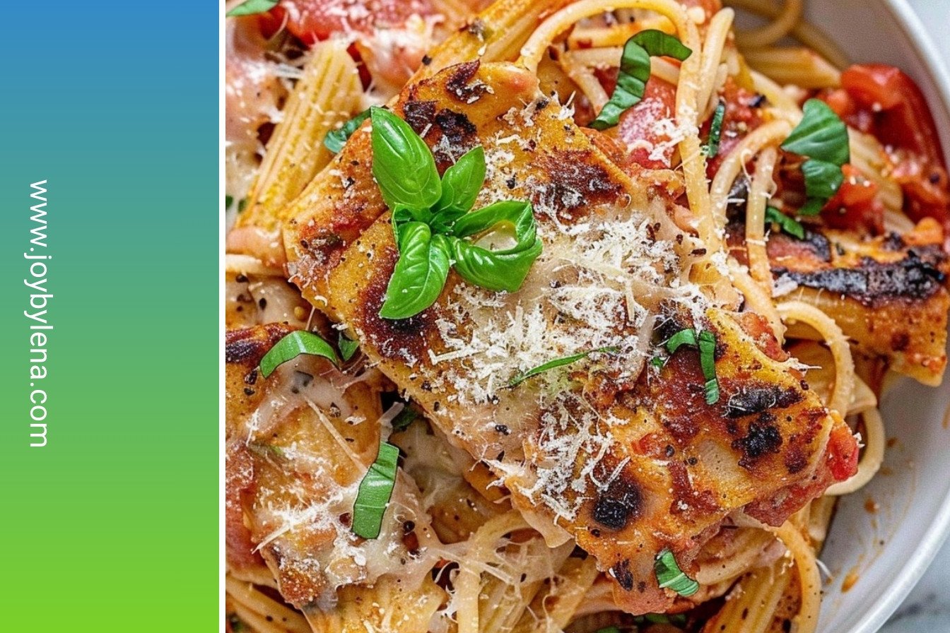 Summer Garden Pasta Bake: Sun-drenched cheesy perfection: