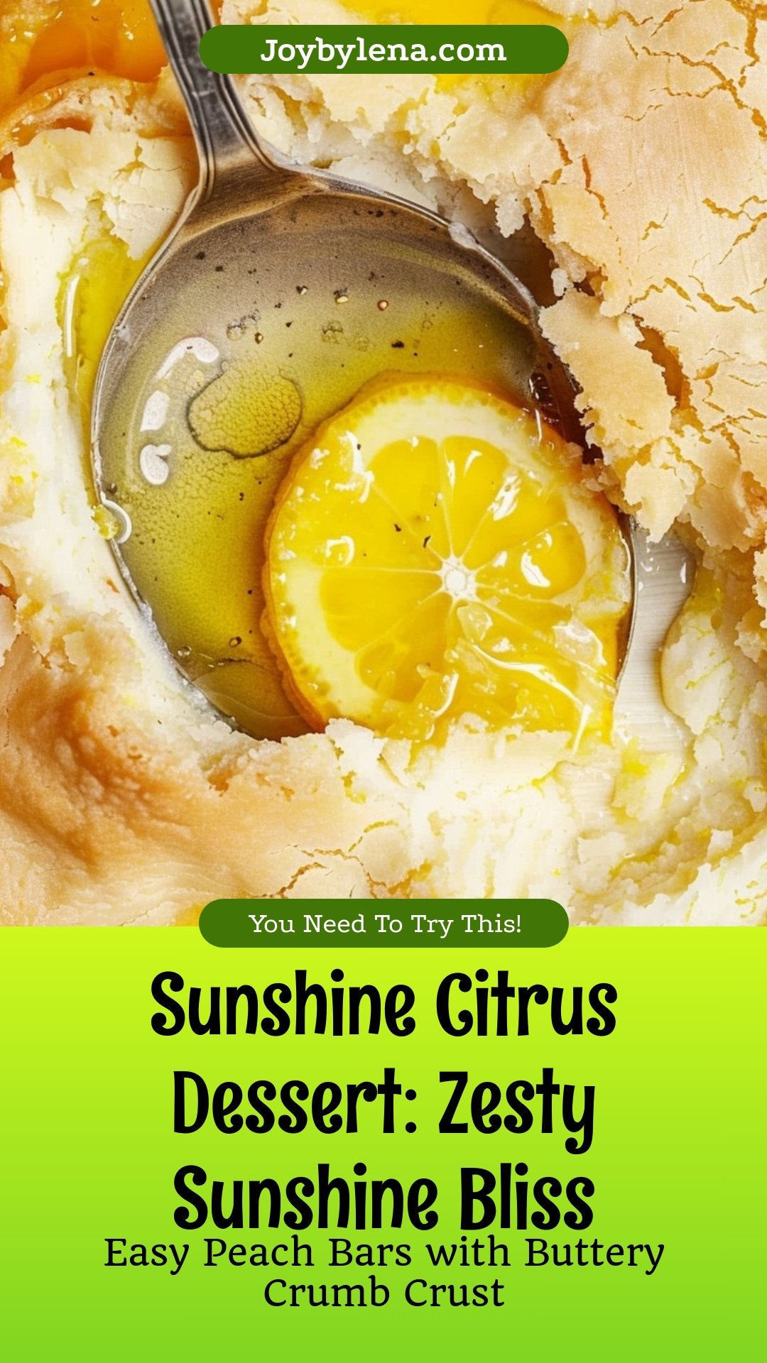 Sunshine Citrus Dessert: Zesty Sunshine Bliss