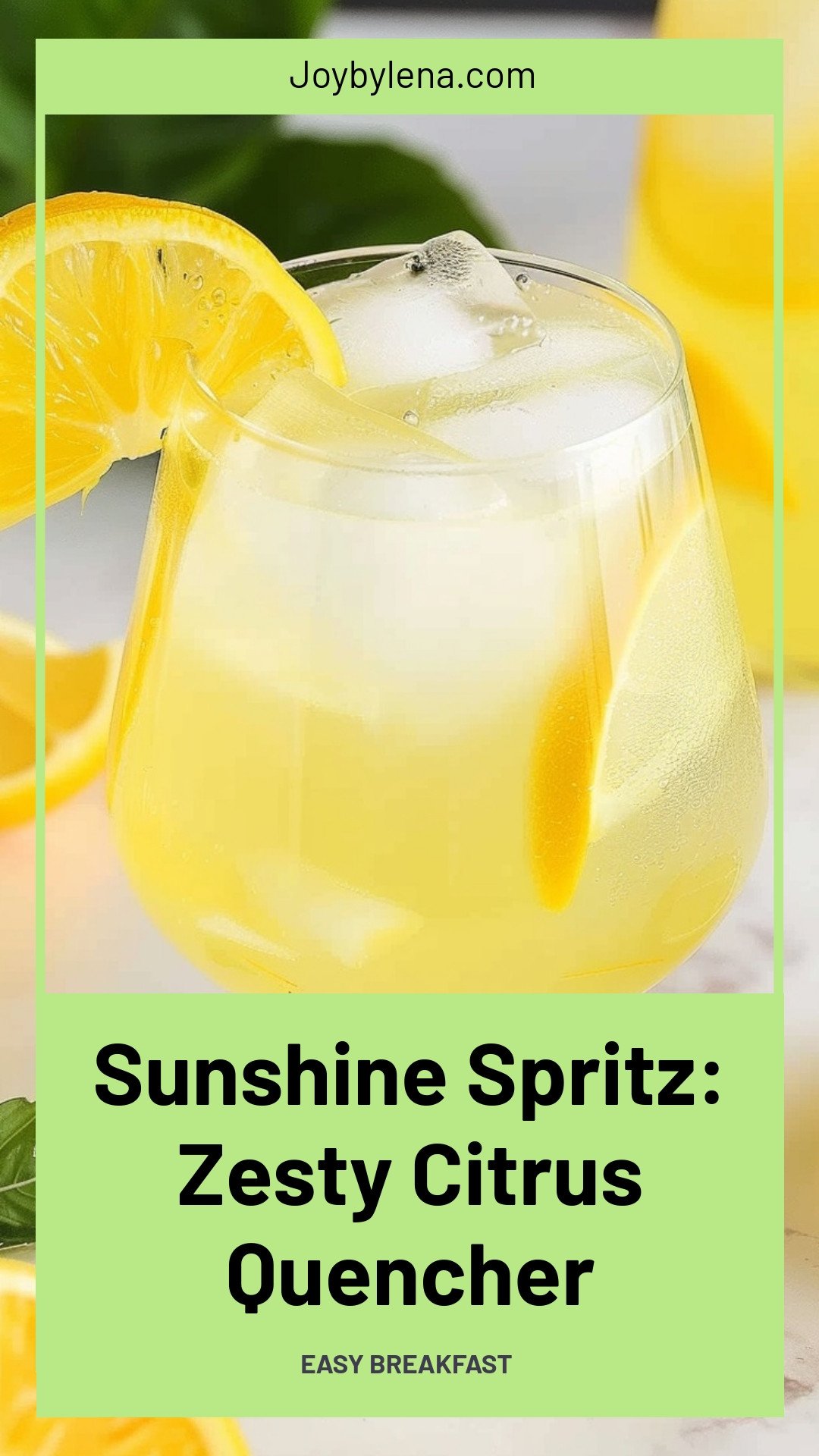 Sunshine Spritz: Zesty Citrus Quencher
