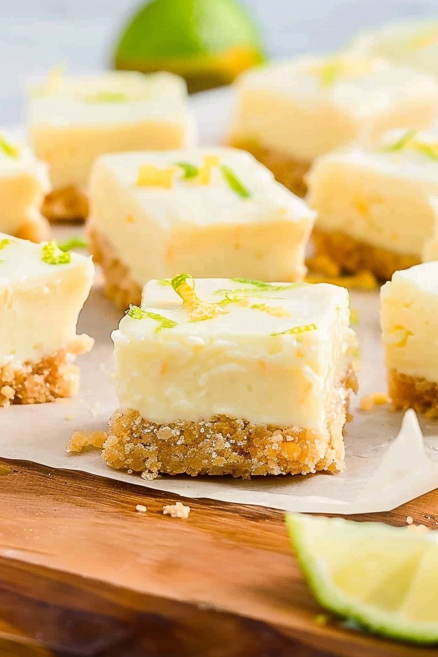 Tropical Citrus Squares: Zesty Sunshine Bliss